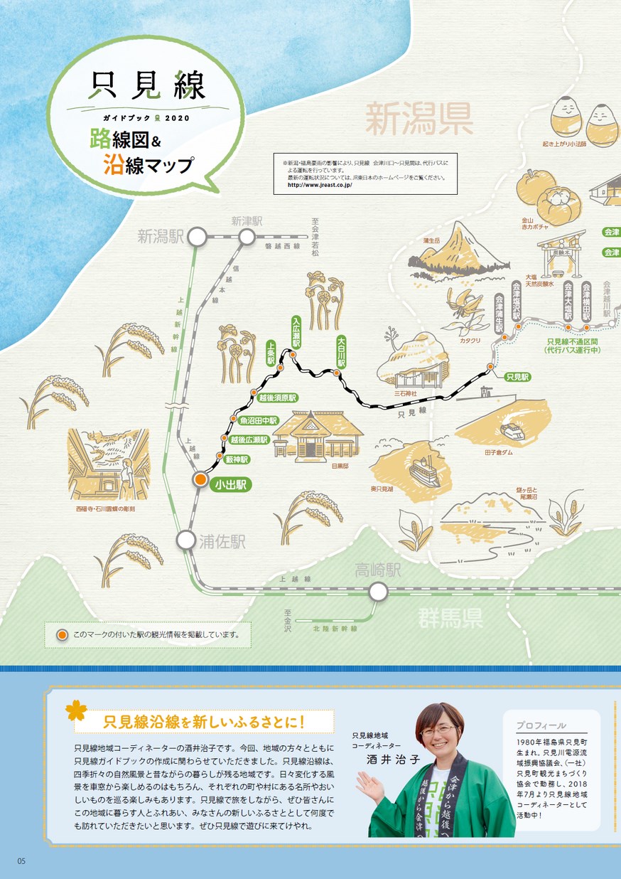 只見線ガイドブック2020