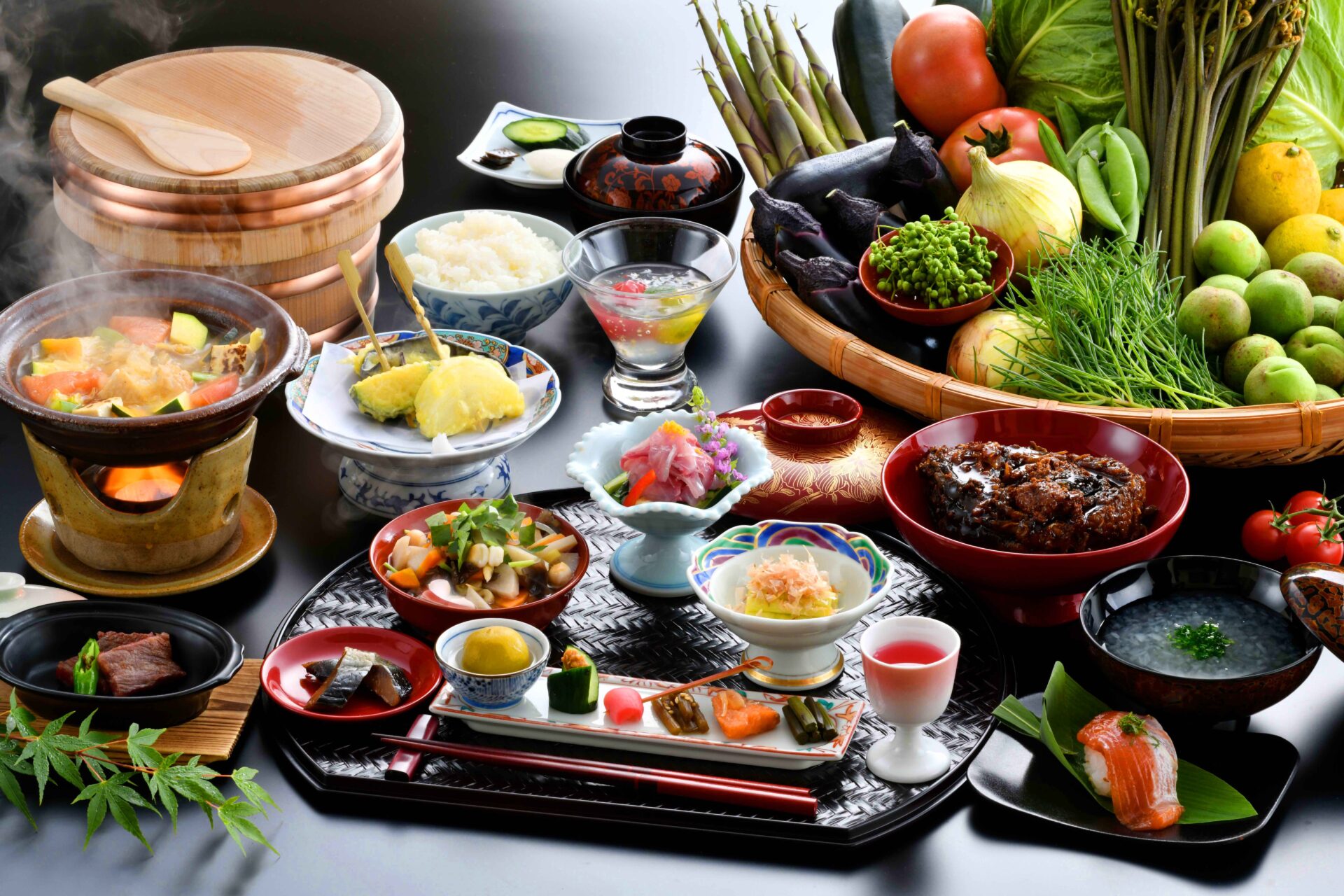 会津東山温泉　向瀧 食事