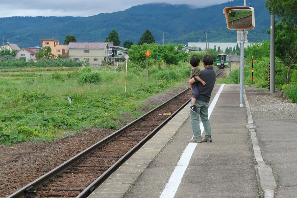 作品名稱：只見線，再見！！