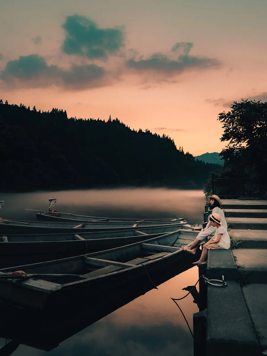 作品名稱：奢華的納涼時光