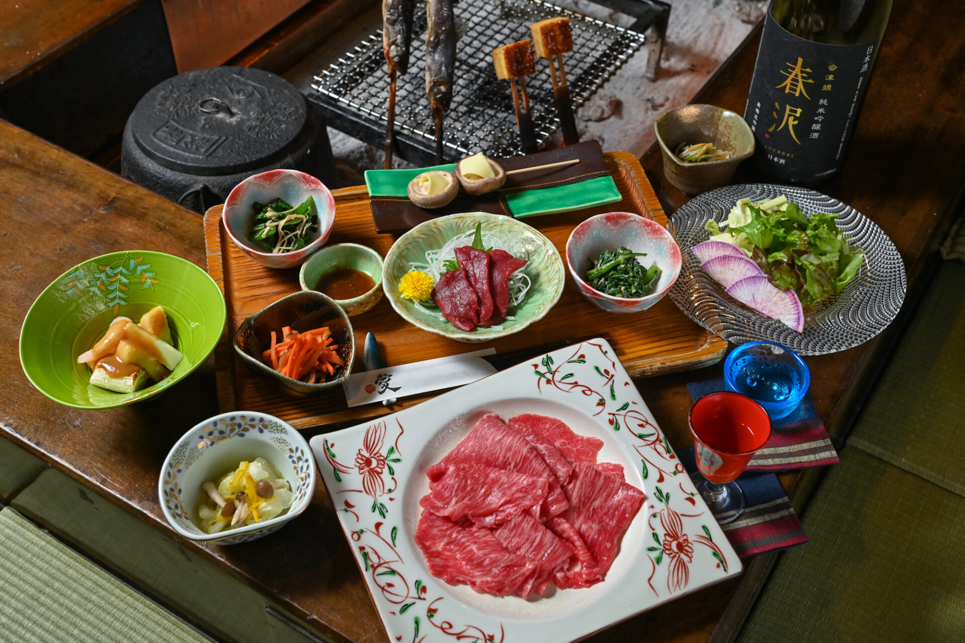 いろりの宿芦名 食事