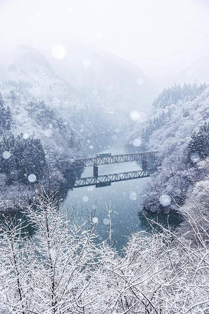 作品名稱：雪原之旅途