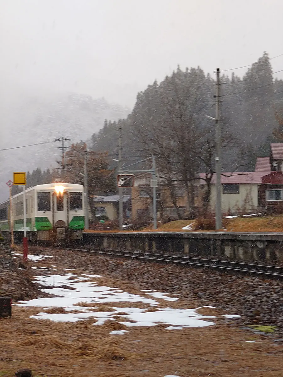 作品名稱：夢寐以求的只見線