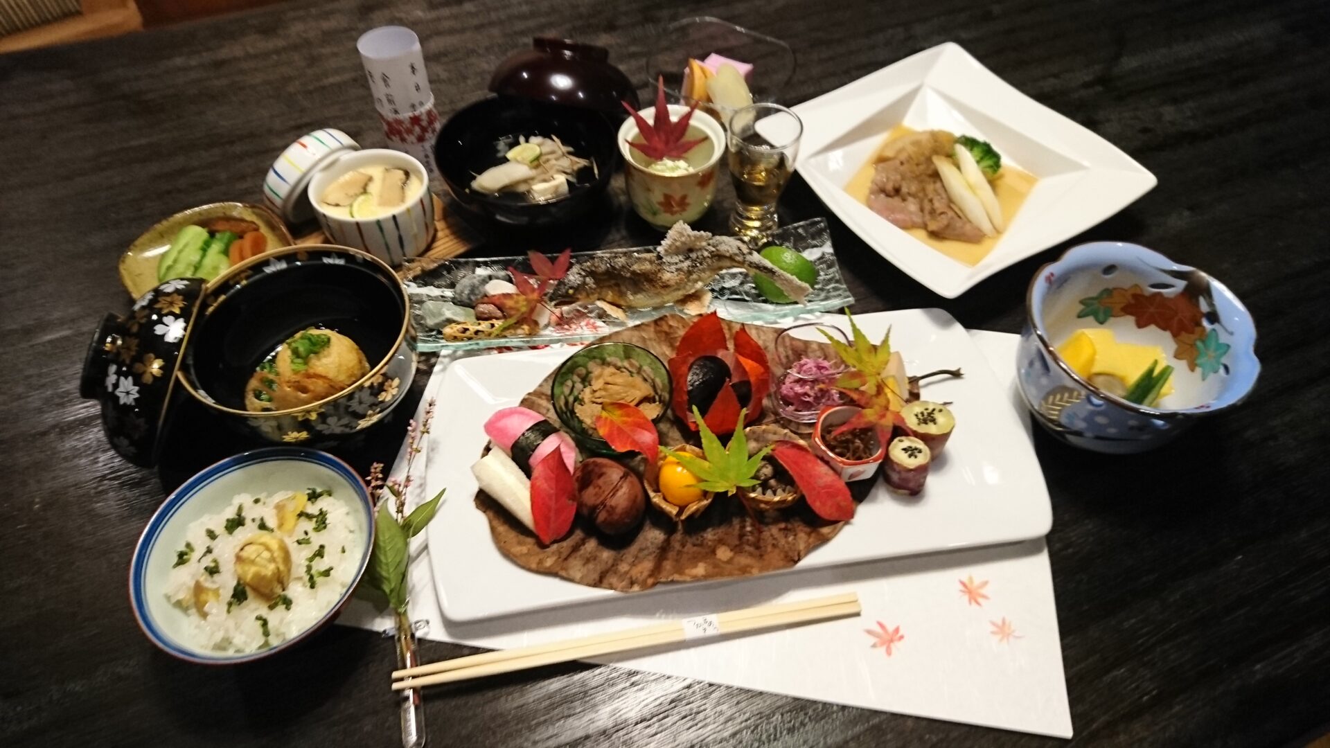 湯倉温泉　旅館　鶴亀荘 食事