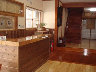 湯倉温泉　旅館　鶴亀荘 内観