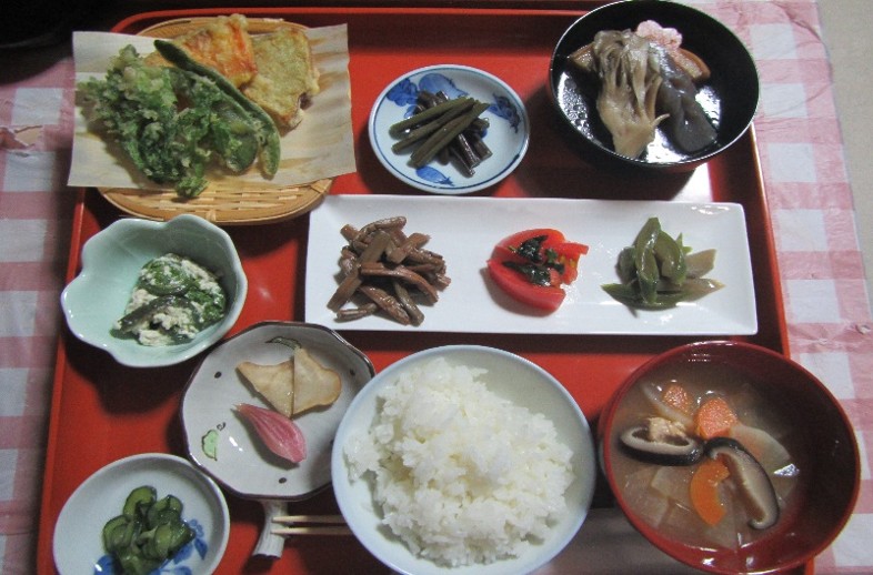 農家民宿「けやきの家」 食事